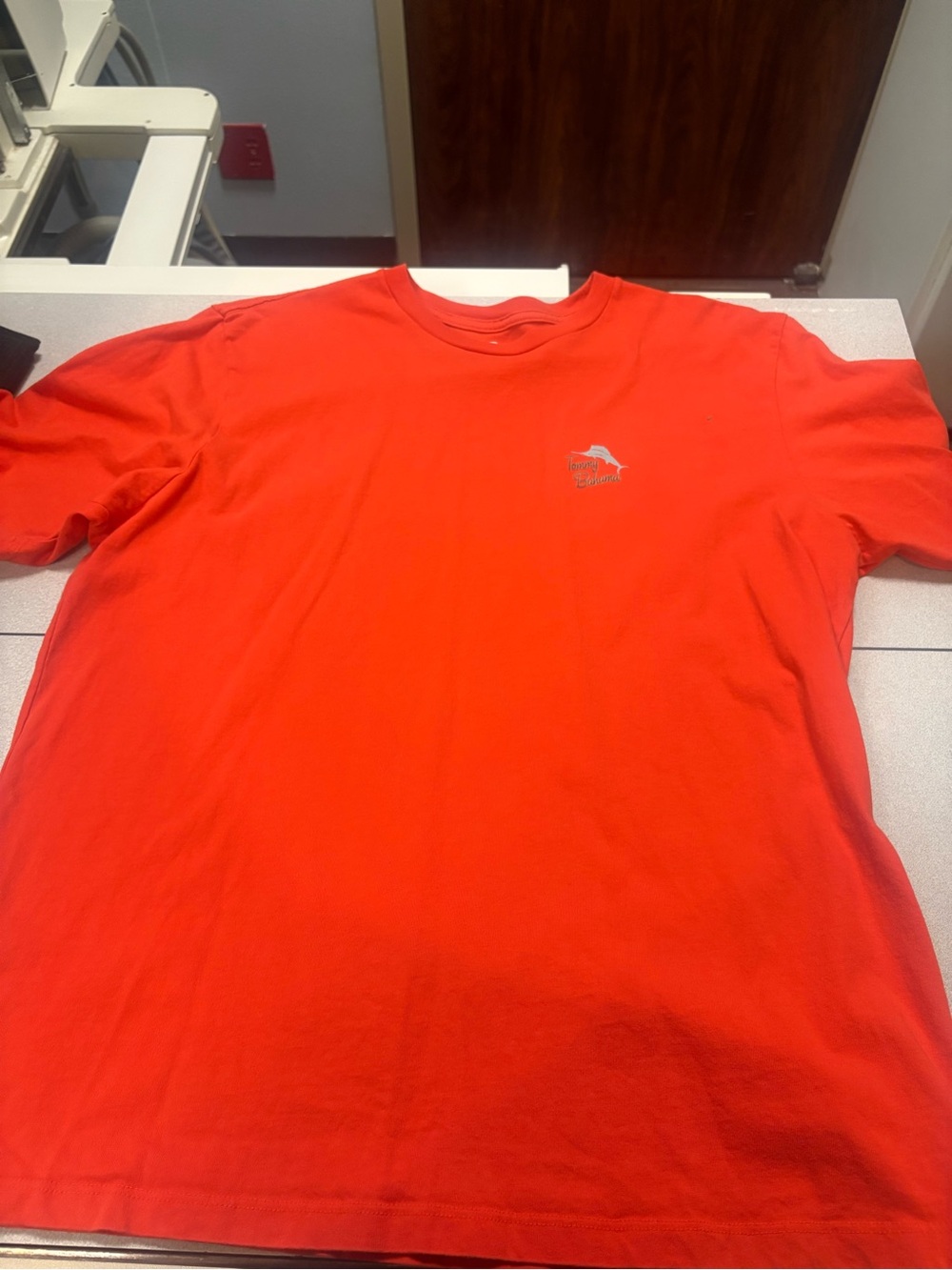Tommy Bahama Bright Red Short-Sleeve Crewneck Tee